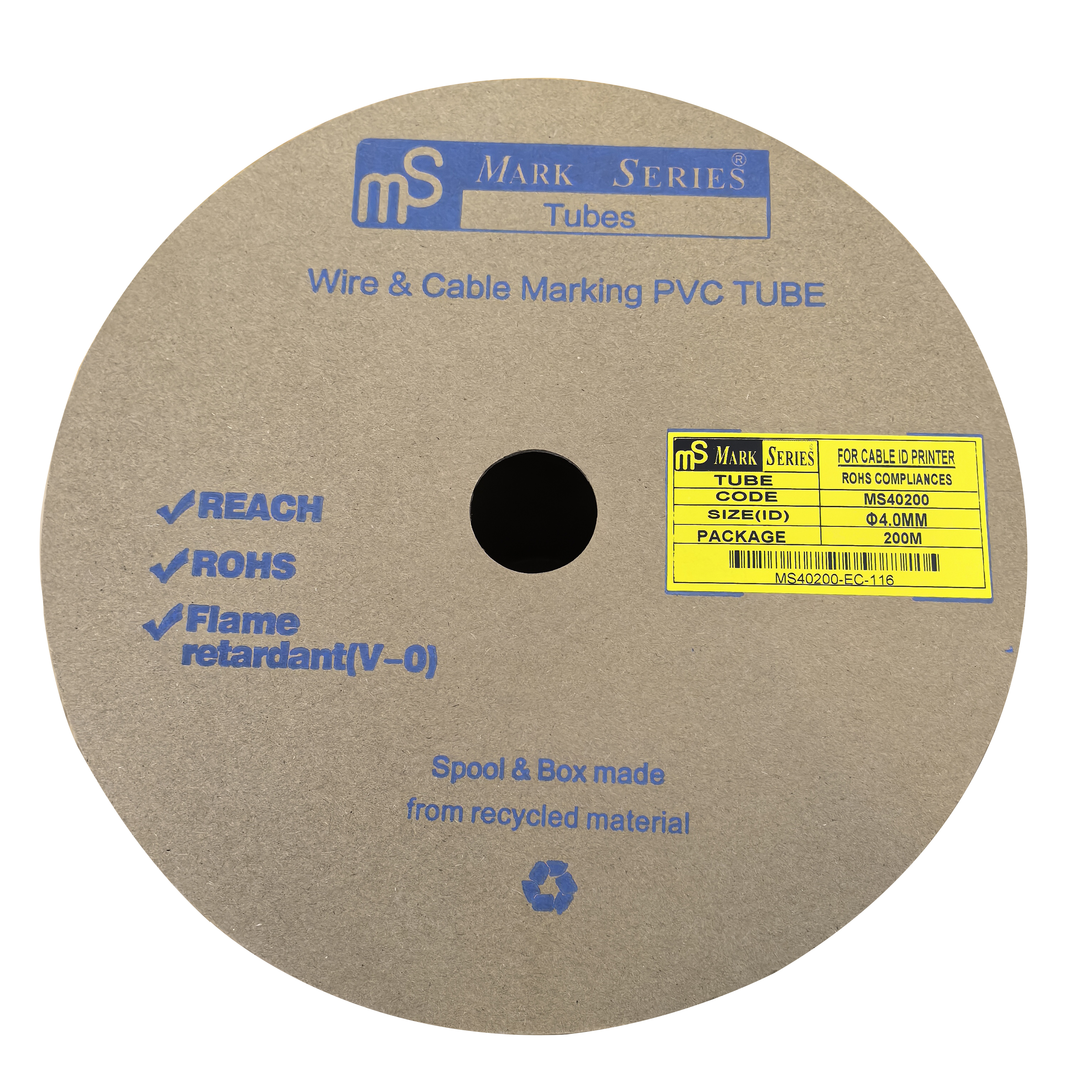 NEW MS G-SERIES [MS40200] TUBE WHITE 4.0MMX200M